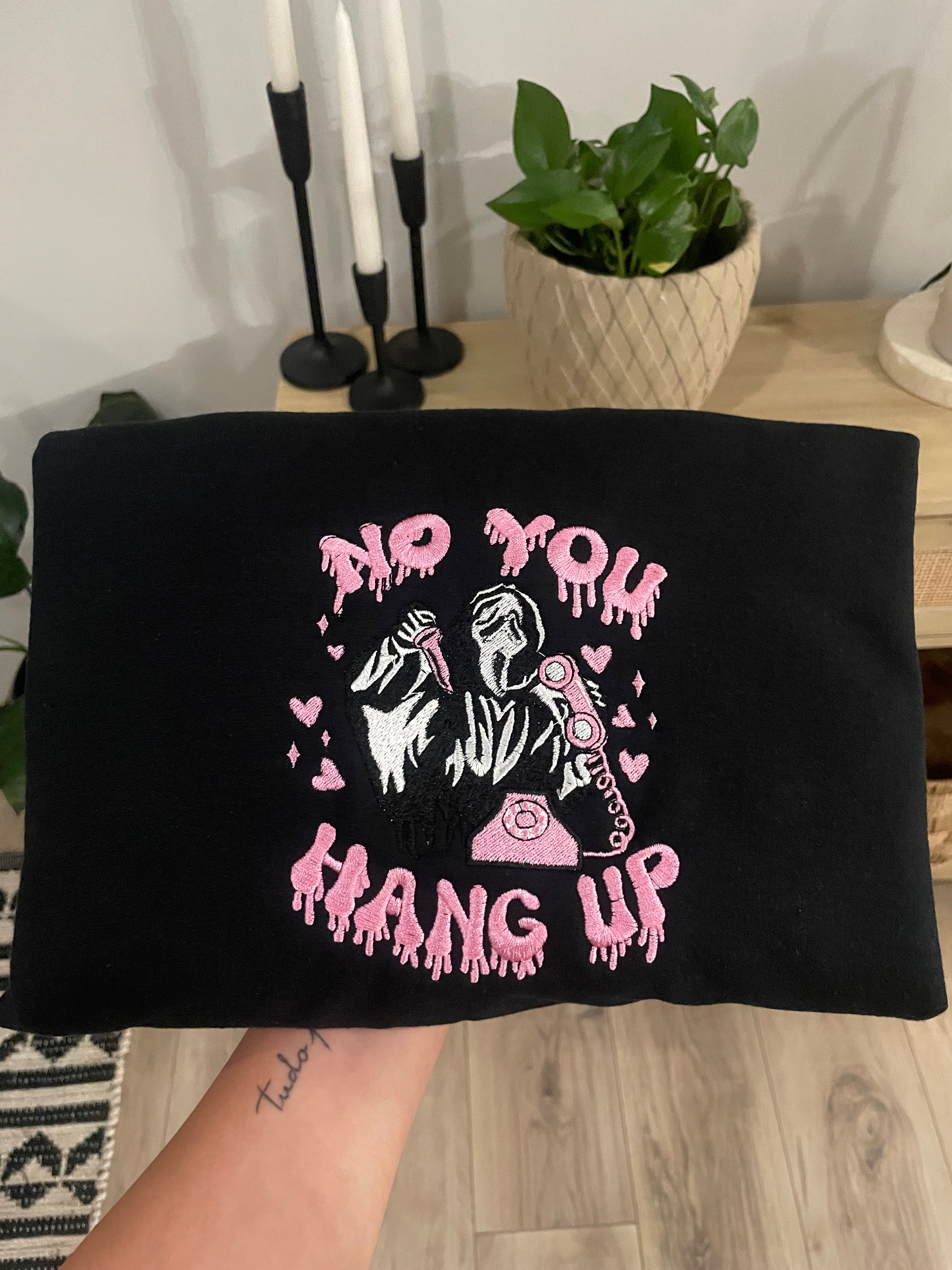 "No, You Hang Up" Ghostface Crewneck